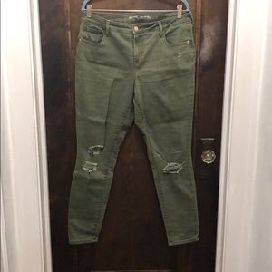 Olive Green Old Navy Jeans